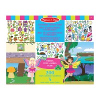 Atkārtoti Lietojamu Uzlīmju Bloks Fairies - MELISSA&DOUG