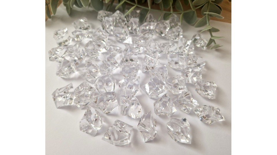 Akrila "Dimanti" Caurspīdīgi - OUWAKIDS