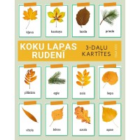 KOKU LAPAS RUDENĪ 3-DAĻU KARTĪTES, DIGITĀLS MATERIĀLS - OUWAKIDS