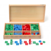 MARKU SPĒLE AR POZITĪVIEM UN NEGATĪVIEM SKAITĻIEM, MONTESORI MATERIĀLS