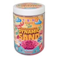 DINAMISKĀS KINĒTISKĀS SMILTIS PINK 1 kg - TUBAN